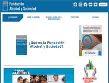 Tablet Screenshot of alcoholysociedad.org